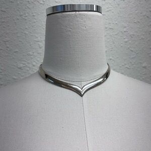 Vintage Mexican Sterling Silver Collar Necklace